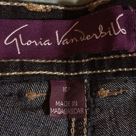 Gloria Vanderbilt Mom Jeans Amanda High Waist Size 10P - Picture 3 of 5